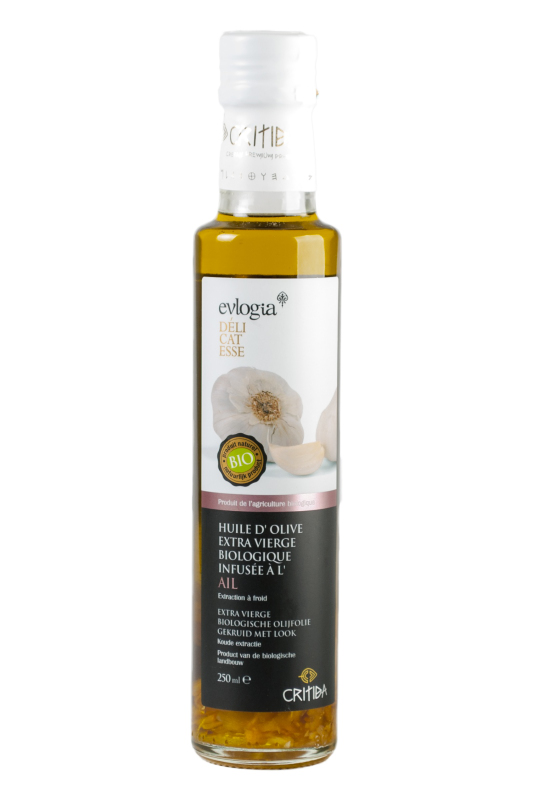 BIO dressing s extra panenským olivovým olejom a s cesnakom 250ml 