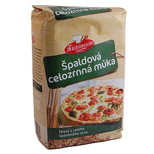 Múka špaldová 1kg celozrnná Gold