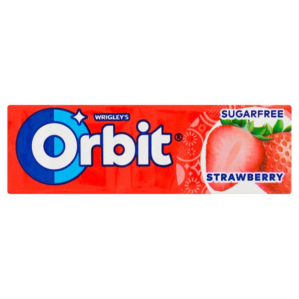Žuv.Orb.strawb.14g draže