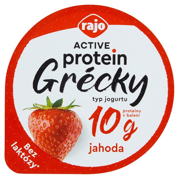 Jog.Grécky 150g prot.jahoda bez.lakt.