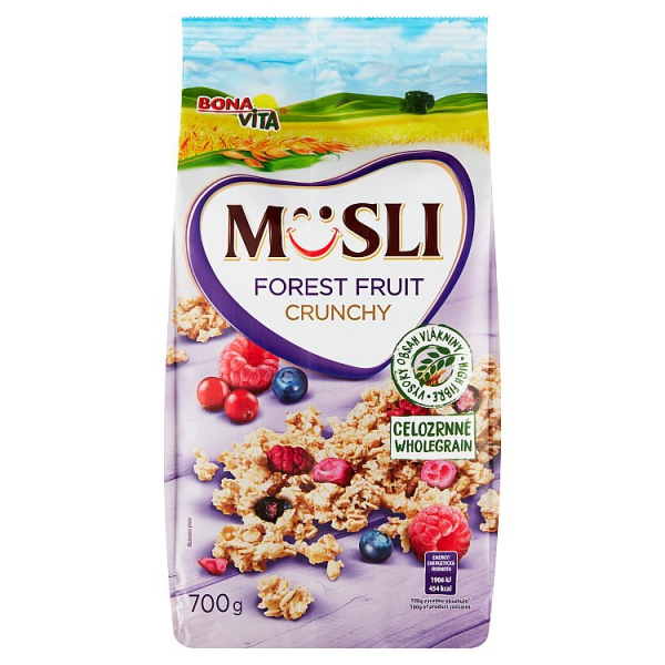 Musli chr.les.ovocie 700g