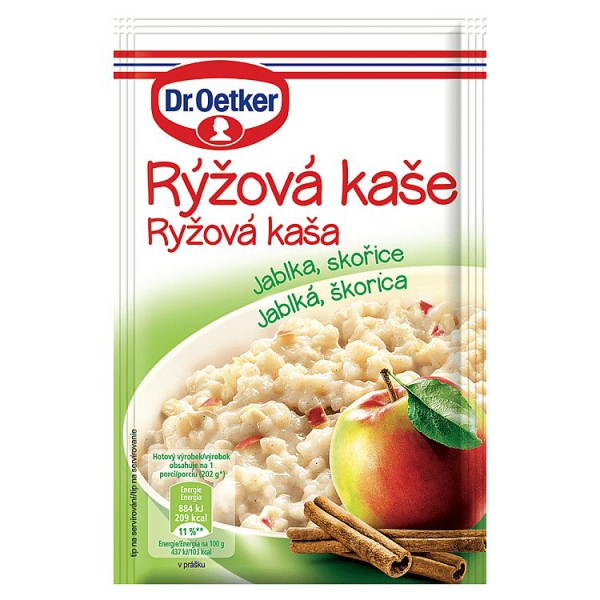 Ryžová kaša 52g jabl.škor.