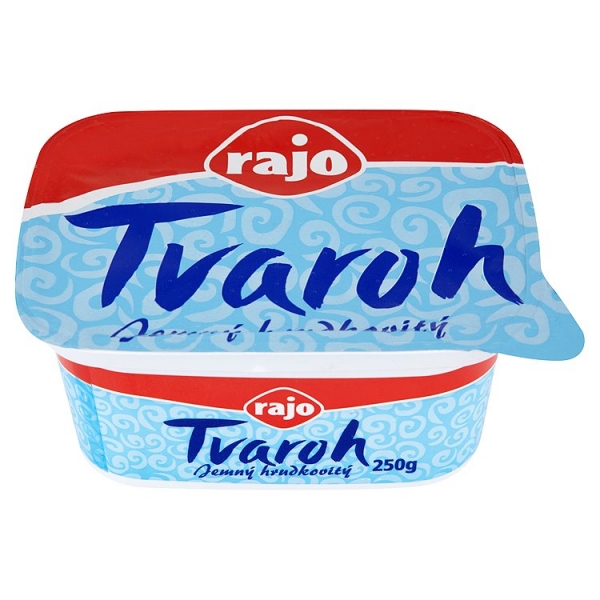 Tvaroh jemný 250g Rajo Tvaroh jemný 250g Rajo