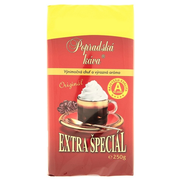 Káva extra špeciál 250g+25g zdarma