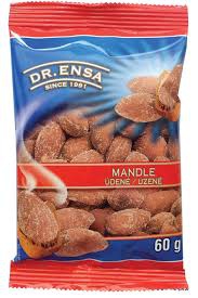 Mandle údené 60g Dr.Ensa Mandle údené 60g Dr.Ensa
