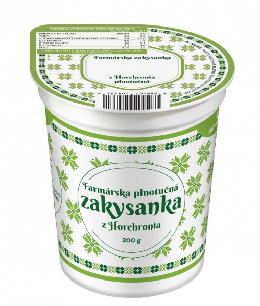 Zakysanka 3,5% 200g Ďumbier Zakysanka 3,5% 200g Ďumbier