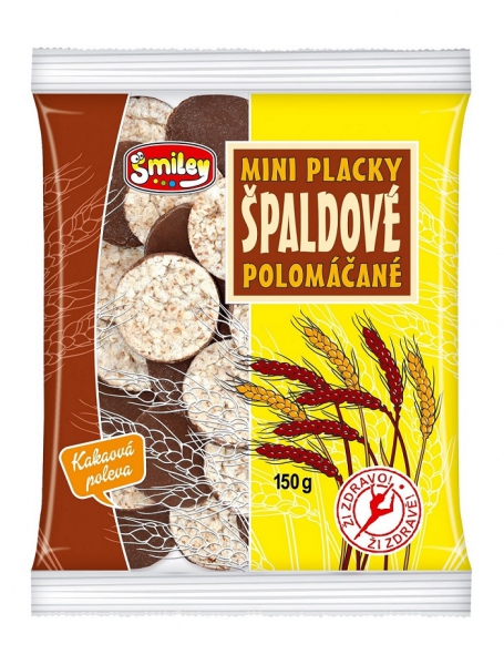 Špald.placky 150g kaka.poleva Špald.placky 150g kaka.poleva