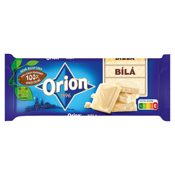 Čok.Orion biela 90g
