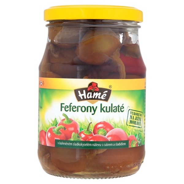 Feferóny guľ.320gPP160g Hame