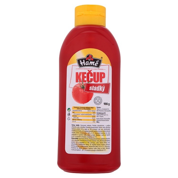 Kečup sladký 900g pl./Hame Kečup sladký 900g pl./Hame