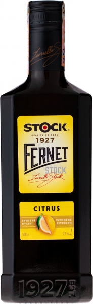 Fernet Bož.citrus 27% 0,5L Fernet Bož.citrus 27% 0,5L