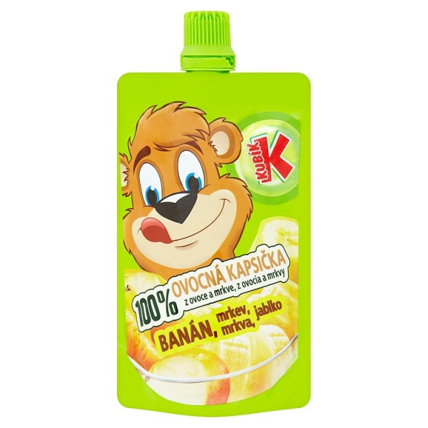 Kubík 100g 100% ban.jab.mrkva ovoc.kapsiška
