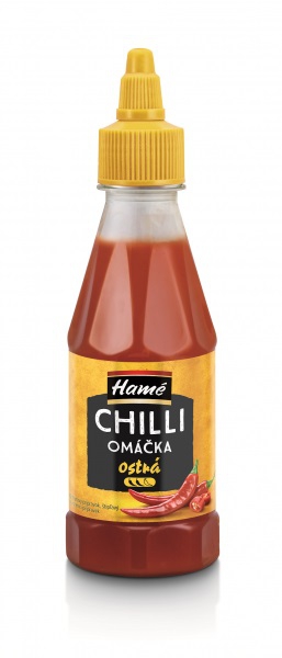 Omáčka Chilli ost.235ml Hamé Omáčka Chilli ost.235ml Hamé