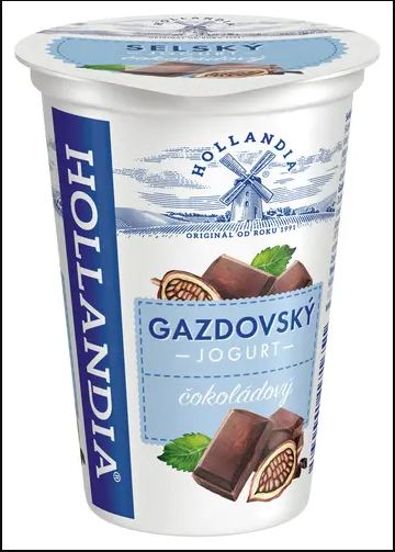 Hollandia Gazdovský jogurt čokoláda 200g Hollandia Gazdovský jogurt čokoláda 200g